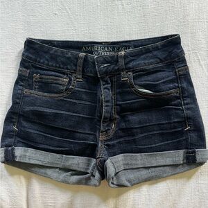 American Eagle High Waisted Jean Shorts